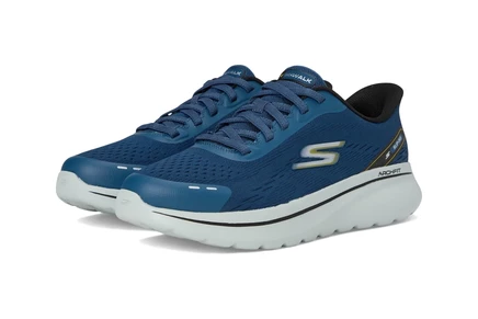 Мужские кроссовки SKECHERS Performance Go Walk Arch Fit N-joy Nobend Hands Free Slip-in