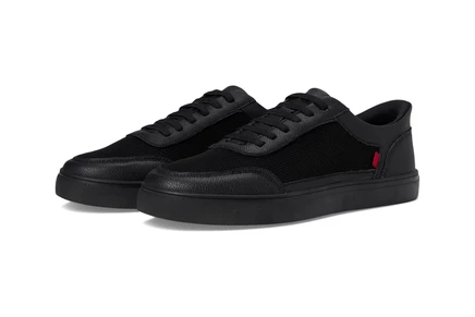 Женские кроссовки Marc Joseph New York Columbia Street (hands Free Technology) black grainy leather