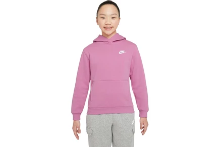 Женский свитшот Nike Kids NSW Club Fleece LBR Hoodie (Little Kids/Big Kids)