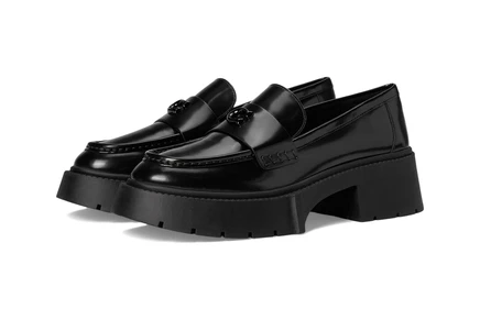 Женские лоферы Coach Leah Platform, черные