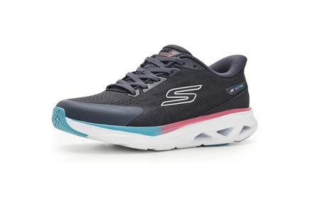 SKECHERS Glide Step Vortex Hands Free Slip-Ins charcoal