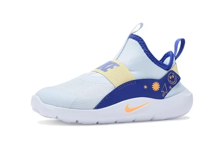 Детские кроссовки Nike Flex Runner 4 SE, серо-оранжево-синие