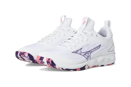Женские кроссовки Mizuno Wave Luminous 3, сиренево‑розовые