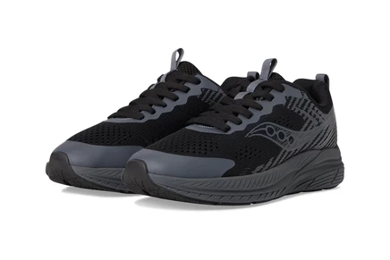 Детские кроссовки Saucony Kids Hurricane KDZ, черно-серые