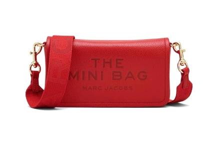 Женская сумка через плечо Marc Jacobs The Leather Mini Bag