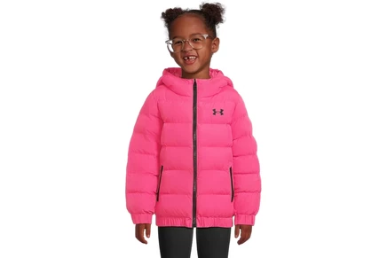 Детская куртка Under Armour Kids Prime Puffer, розовая