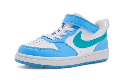 Детские кроссовки Nike Court Borough Low, белые/синие