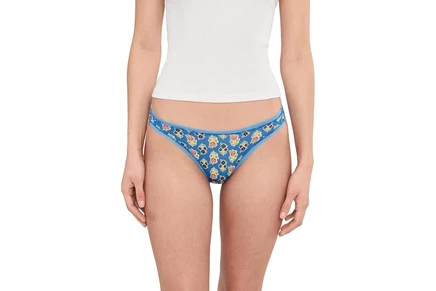 Женские трусы‑бикини Free People Cool And Collected, синие