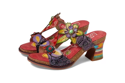 LArtiste by Spring Step Rossie red multi