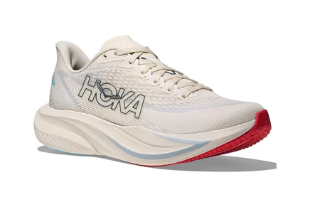 Женские кроссовки Hoka Mach 7, бело-синие