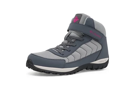 Детские ботинки Columbia Dart Canyon Mid, серо-розовые