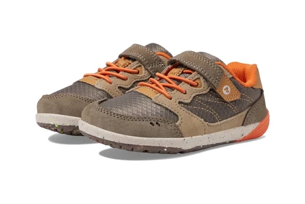 Кроссовки для малышей Merrell Kids Bare Steps A83, серо-бежевые