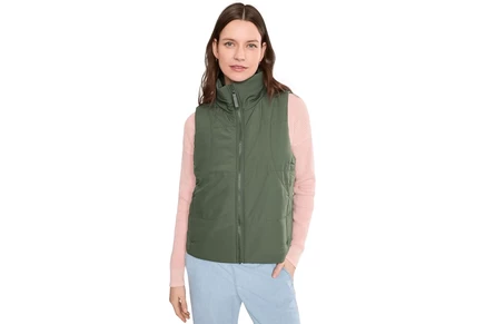 Женский стеганый жилет L.L. Bean Old Port, оливковый