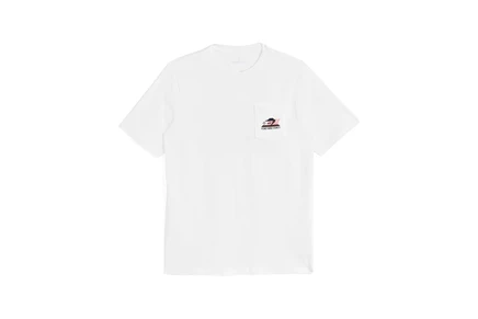 Детская футболка Vineyard Vines Kids Baseball Pixel, белая