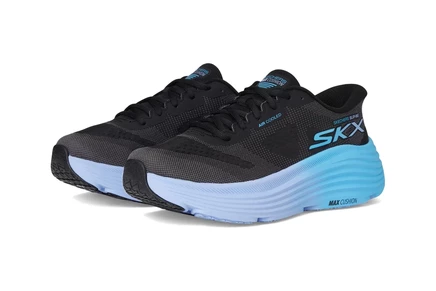 Женские кеды Skechers Max Cushioning Endeavour, черно-синие