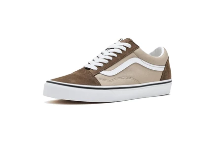 Кеды Vans Old Skool, двухцветные коричневые