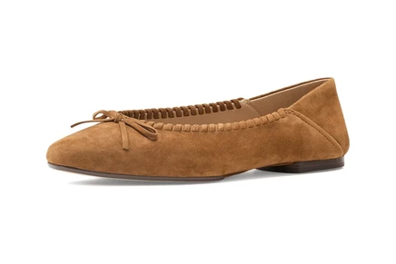 Женские балетки Cole Haan Jaya Travel, табачный замш