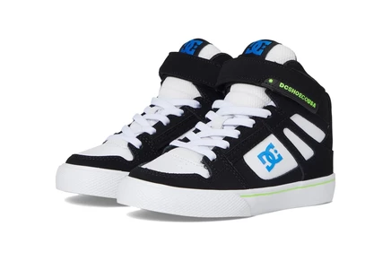 Детские кеды DC Kids Pure High-Top EV, черно-сине-белые