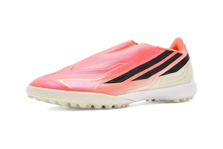 Мужские сороконожки Adidas F50 Hyperfast League без шнурков