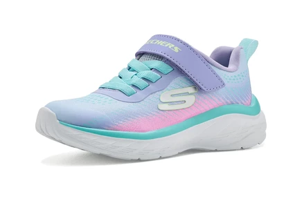 SKECHERS KIDS Boundless - Color Blitz 303599L (Little Kid/Big Kid) lavendar/multi