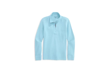 Толстовка Vineyard Vines Kids Coastline Garment Dye Q-Zip (Toddler/Little Kids/Big Kids)