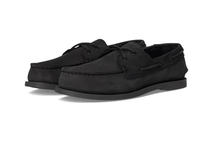 Детские топсайдеры Sperry Kids Authentic Original, черные