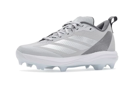 Детские бутсы adidas Adizero Instinct TPU 2.0 для софтбола, серебристо‑серые