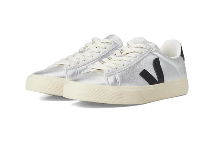 Женские кроссовки VEJA Campo silver/black