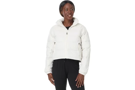 Женская короткая пуховка The North Face Hydrenalite, белая
