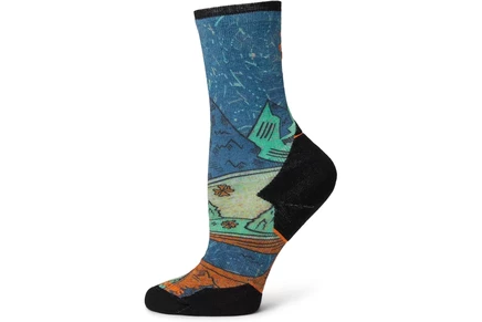 Носки Smartwool Trail Run Targeted Cushion Mountain Print Crew Socks
