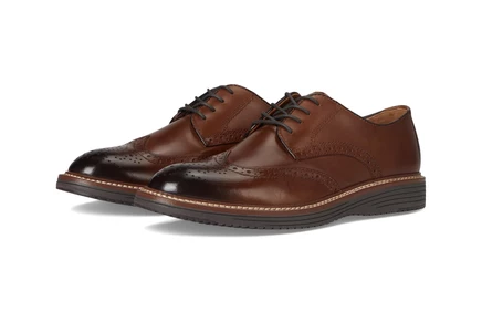 Мужские оксфорды Johnston & Murphy Upton Wingtip, коричневые