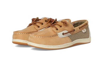Sperry Kids Songfish (Little Kid/Big Kid) linen