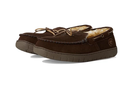 Мужские мокасины ariat harrison moc, тёмно-коричневые
