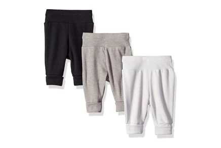 Детские джоггеры Hanes Flexy, 3 шт., серо-черные