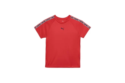 Детская спортивная футболка Puma Kids, красная