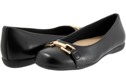 Женские балетки Trotters Sadie, черные
