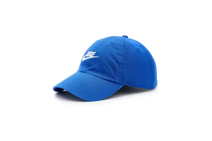 Кепка Nike Club Unstructured Futura Wash синяя/белая