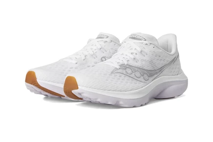 Женские кроссовки Saucony Kinvara 16, бело-коричневые
