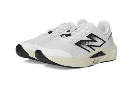 New Balance Kids Fuelcell Propel v5 Bungee (Little Kid) white/black/linen
