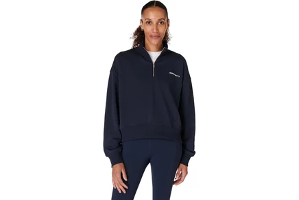 Женский свитшот Sweaty Betty Revive Crop Half Zip