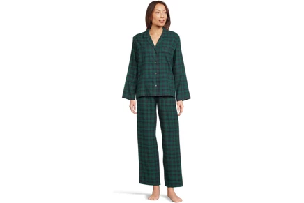 Пижама Eberjey Flannel Long PJ Set