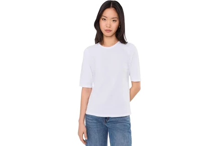 Женский топ Eileen Fisher Cross Hatch, белый