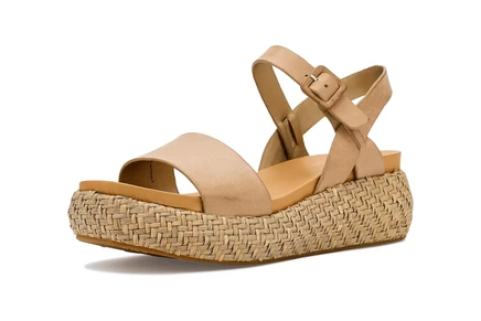 Женские кожаные сандалии Kork-Ease Hallie, слоновая кость