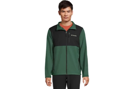 Columbia Ascender Softshell Jacket rain forest/black