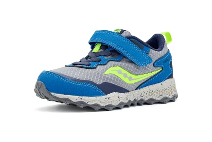 Детские кроссовки Saucony Peregrine Shield KDZ, серо-синие