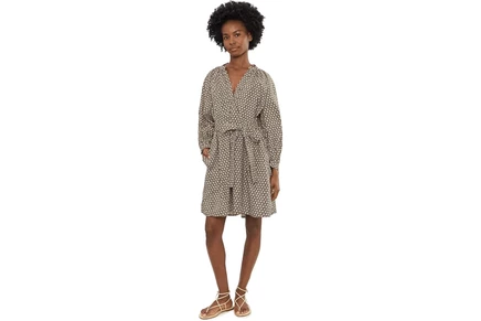 Платье Faherty Coastal Poplin Kaia Mini Dress