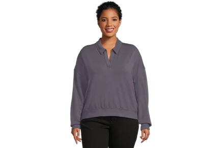 TravisMathew Cloud Terry Long Sleeves graystone
