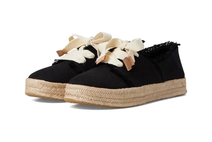 Женские кроссовки TOMS Carolina Lace-Up, черные