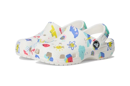 Сабо Crocs Kids Classic Clogs with Patterns and Graphics (Toddler)