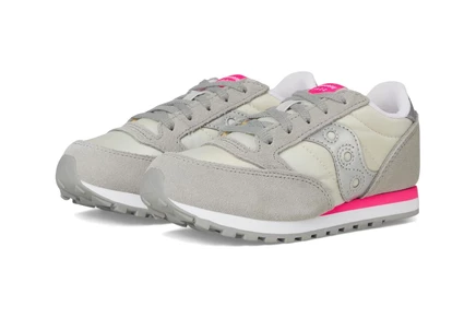Кроссовки для детей Saucony Jazz Original, серый/розовый